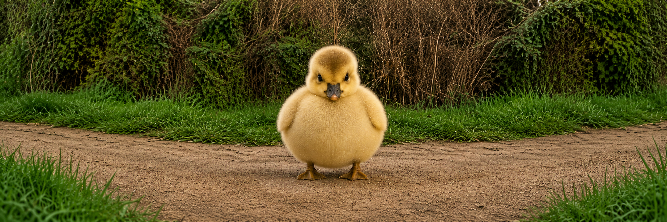 The Chubby Gosling banner